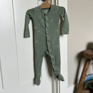 Colored Organics footie pajamas